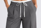 Tibi Double Waistband Pant