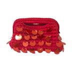 Tropez Woven Bag (Brown Red and Black)