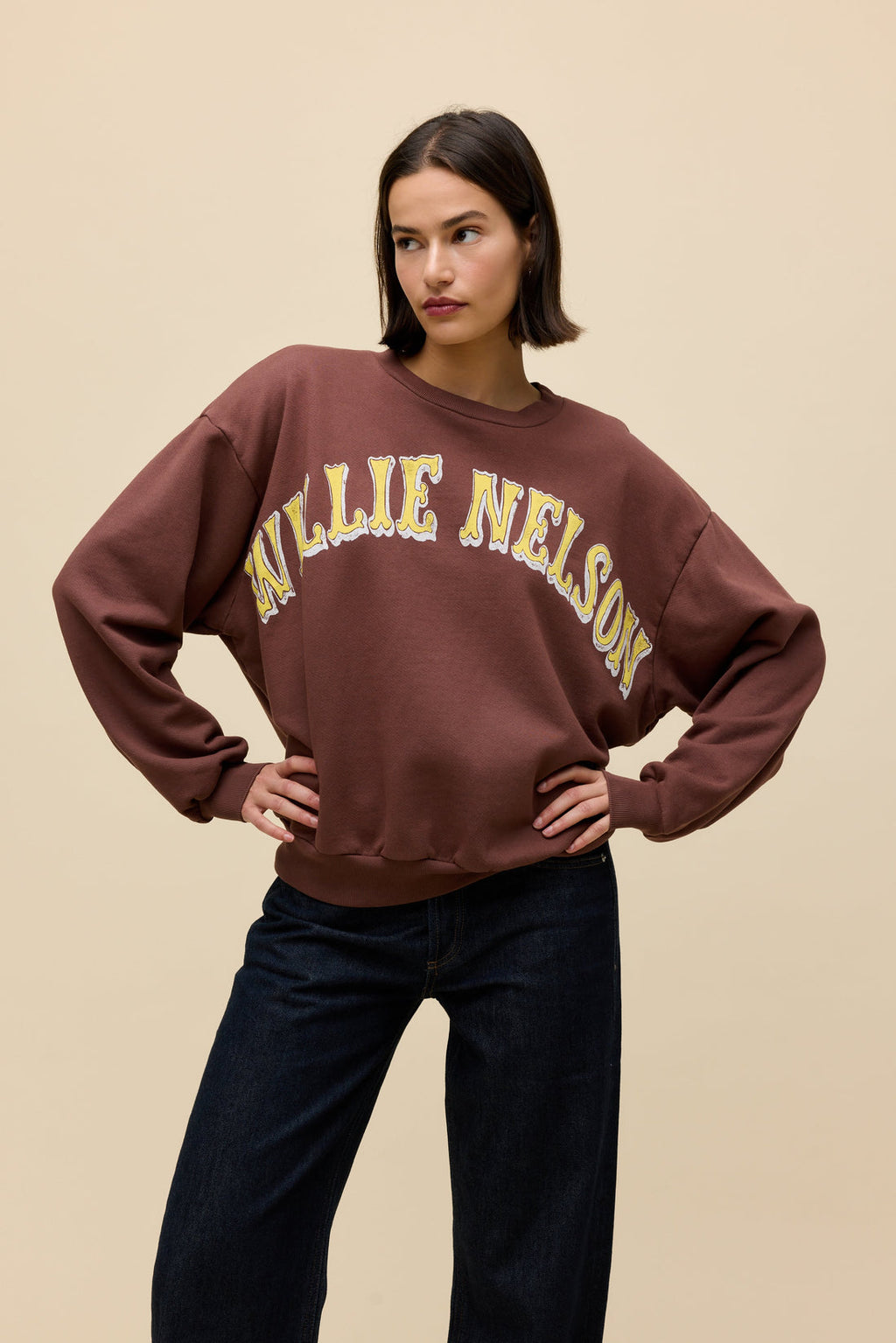 Willie Nelson in Austin
Oversized Crew Sweatshirt