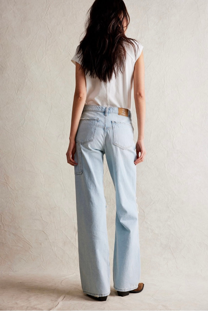 Free People Tinsley Baggy High-Rise