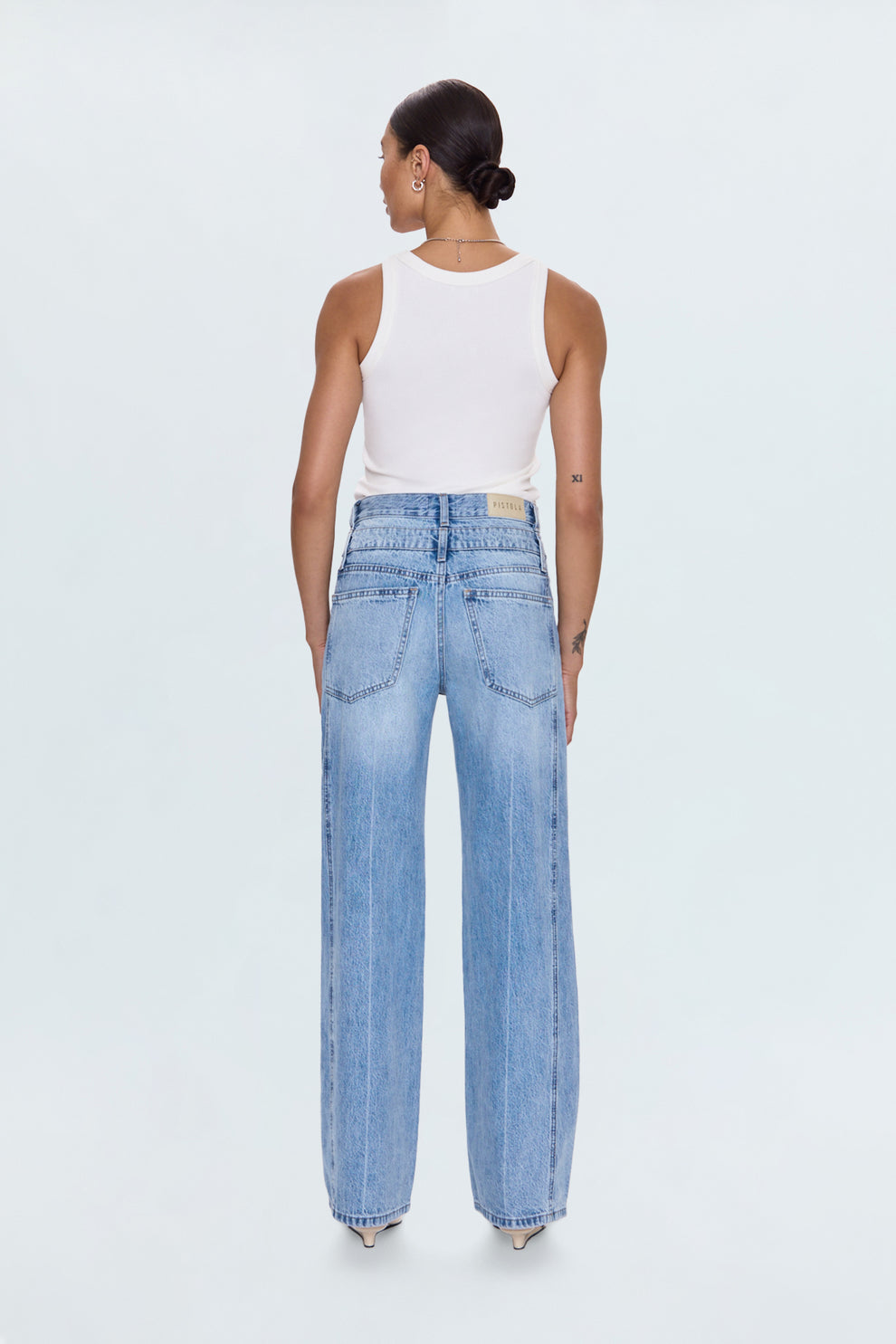 Caleb High Rise Stacked Waist