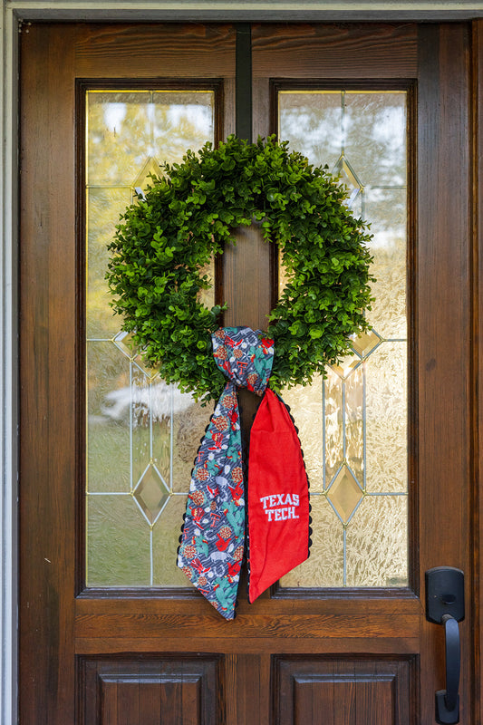 Texas Tech Red Raiders Cotton Wreath Scarf