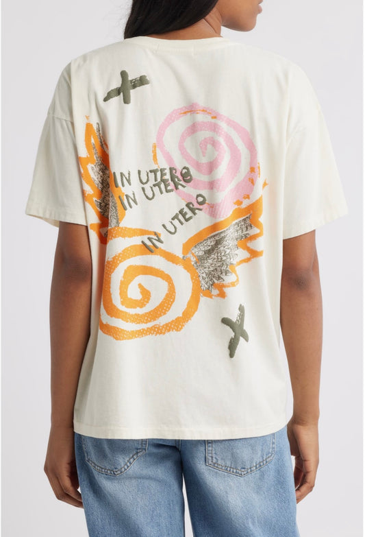 Daydreamer Nirvana In Utero Merch Tee