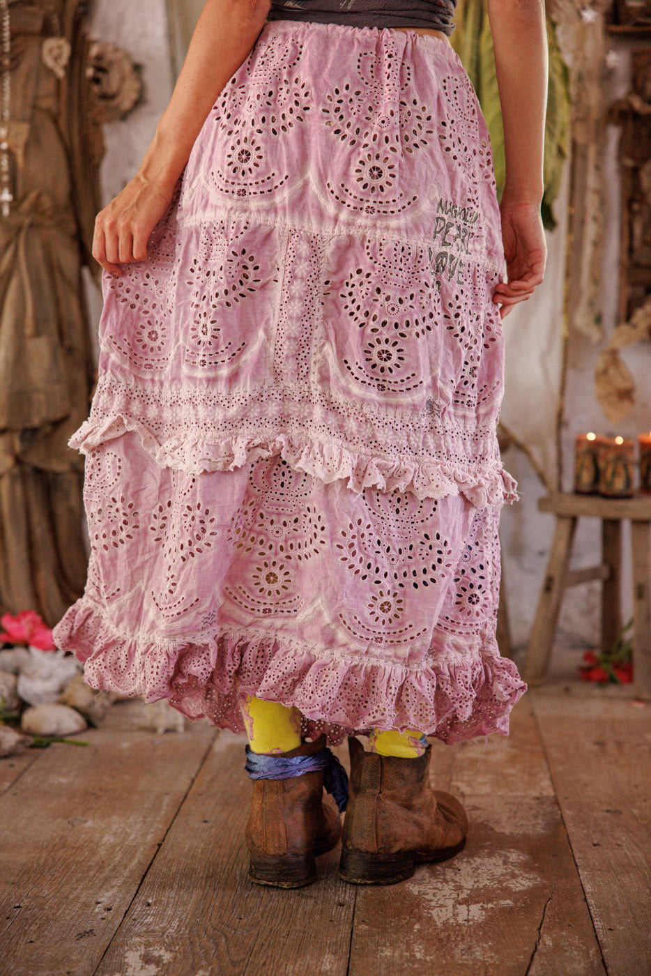 Magnolia Pearl Eyelet Pissarro Skirt