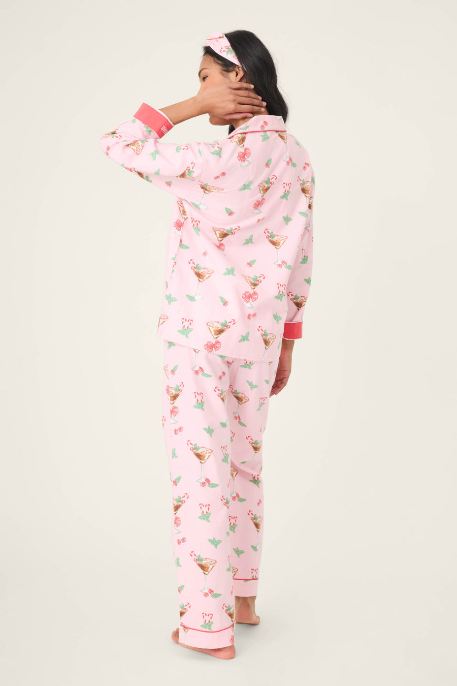 Tini Time Drink Flannel PJ Set
