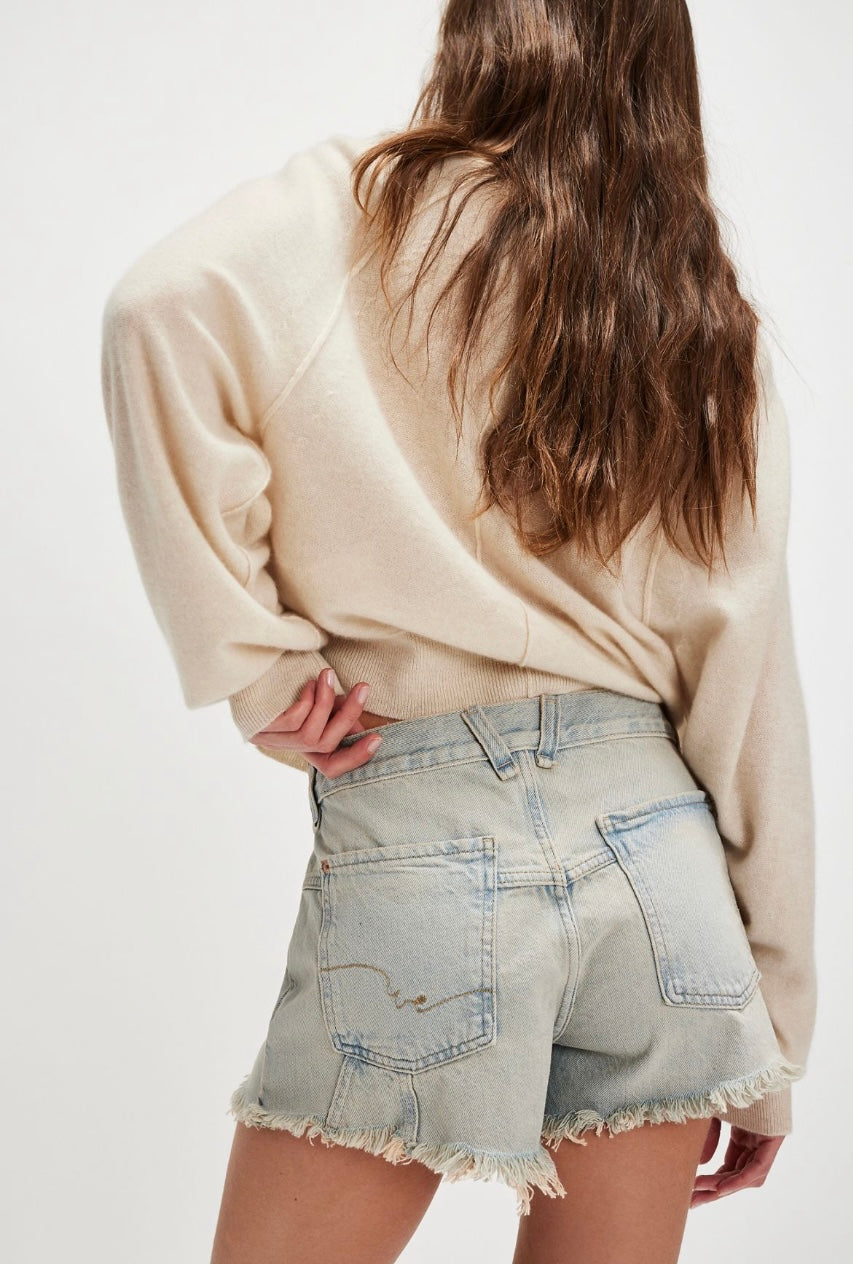 Free People Now or Never Denim Short