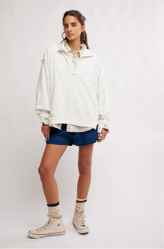 Free People We The Free Camden Henley Sweatshirt