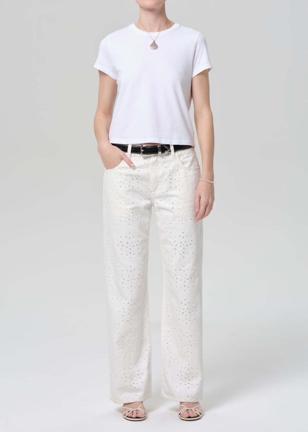 Lindz Easy Straight In Blanc