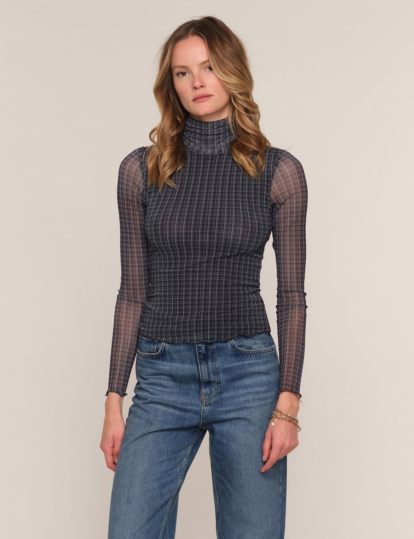 Evette Mesh Top
