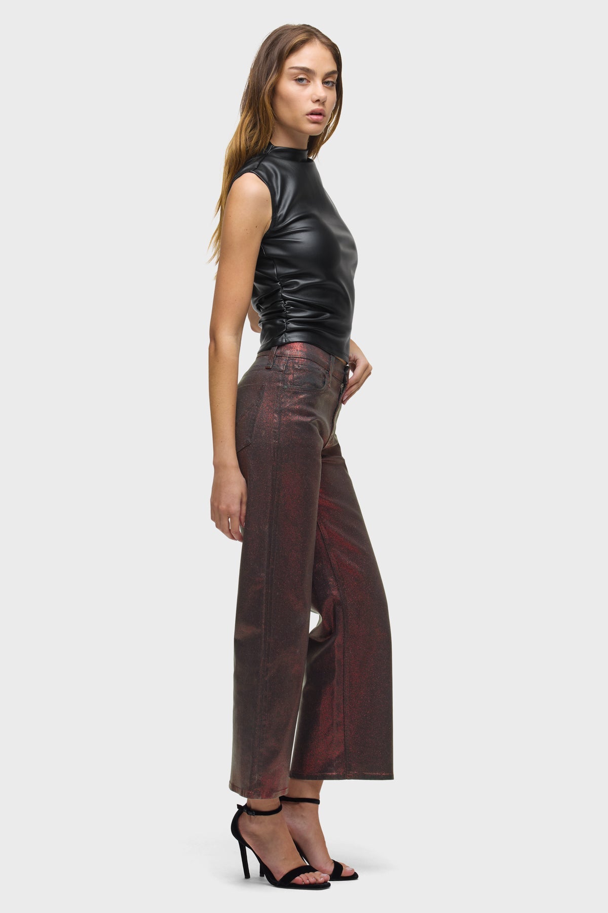 Rosie High-Rise Wide Leg Ankle