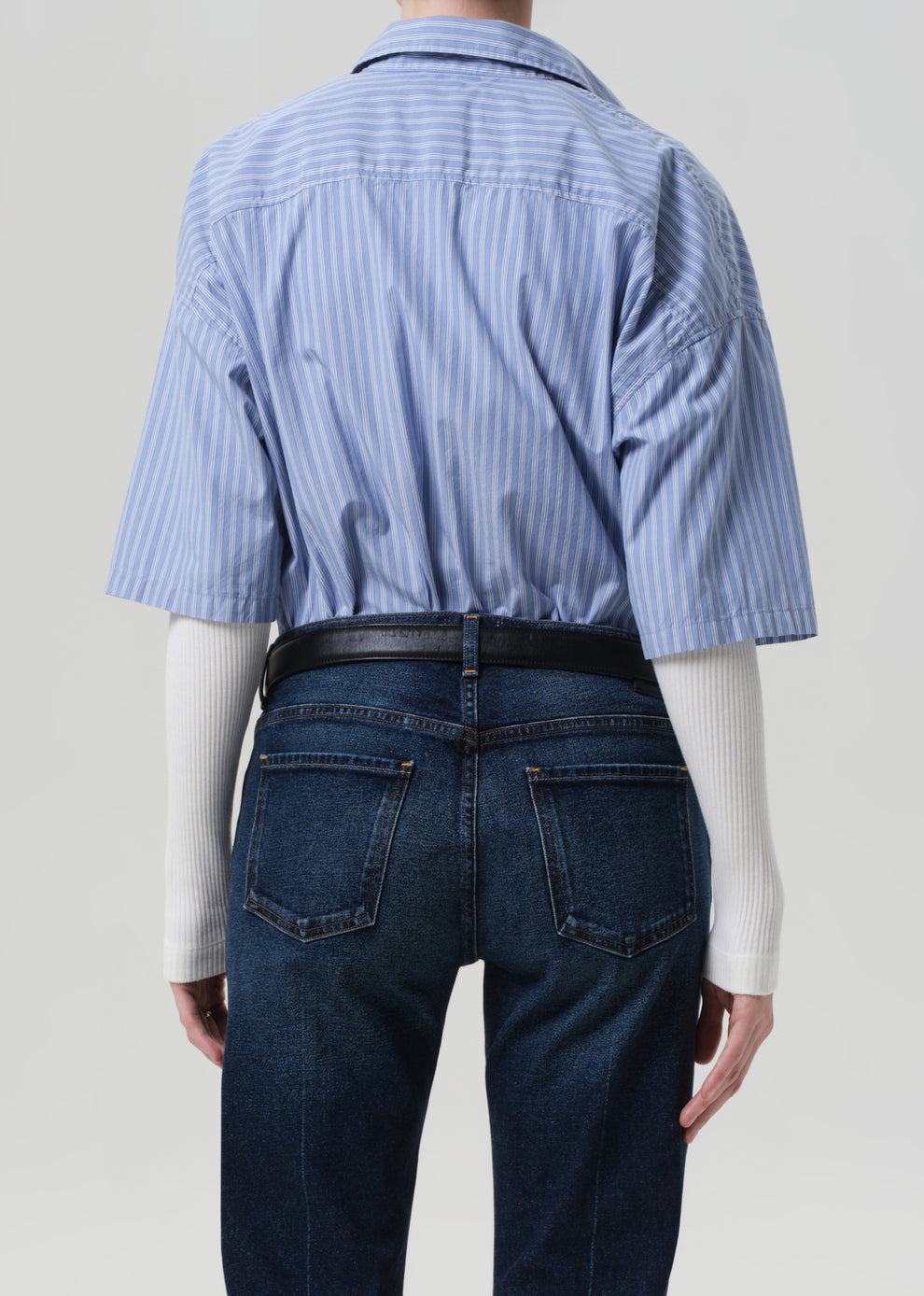 Francis Cropped Button-Up