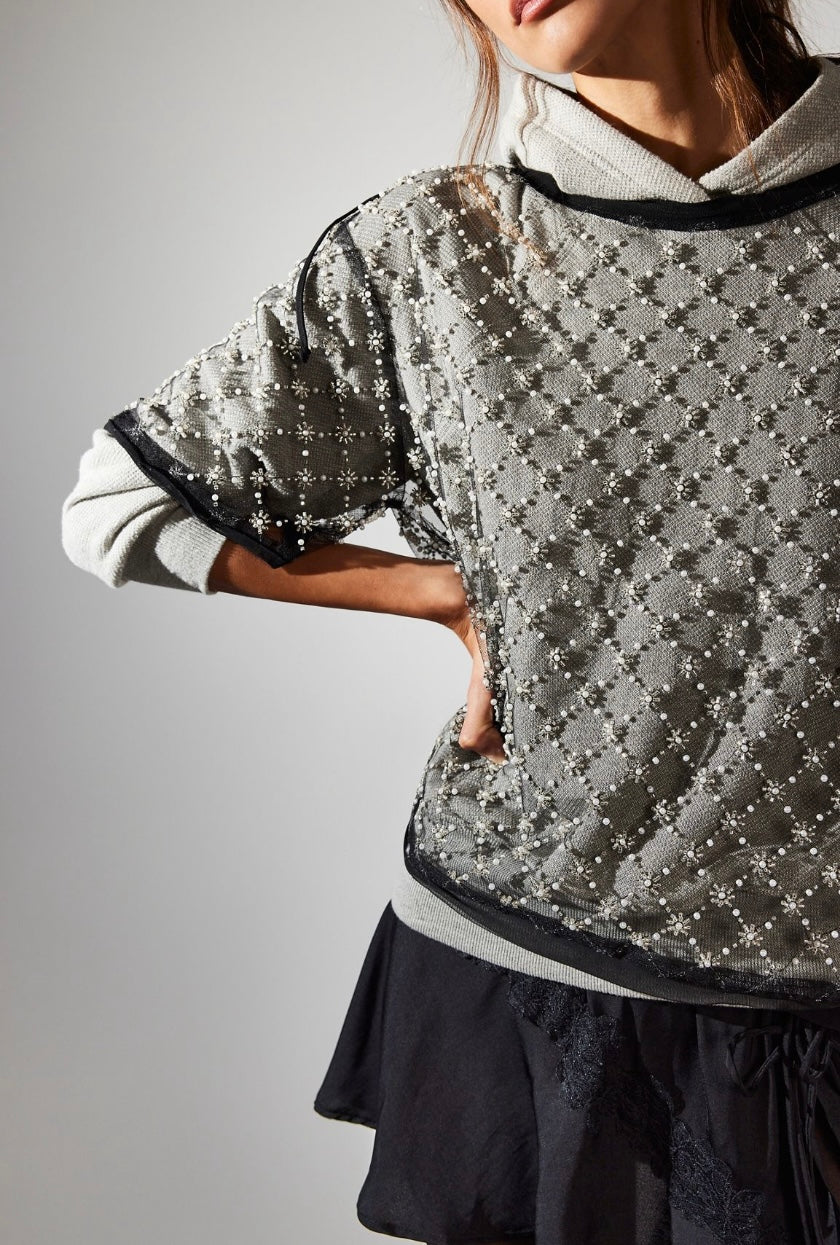 Loir Embellished Knit Top