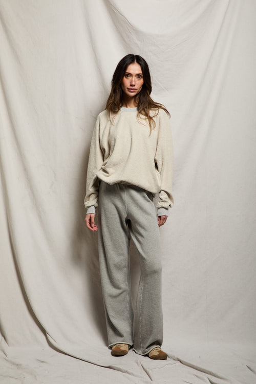 Ziggy Inside Out Oversized Crewneck Sweatshirt