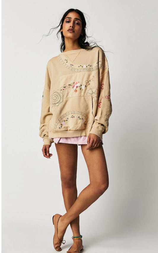 Free People Grams Attic Sweatshirt