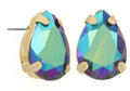 Lumi Studs in Emerald