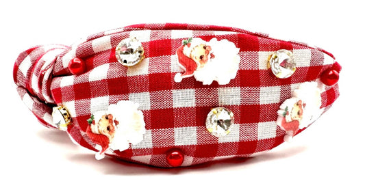 Vintage Santa Headband