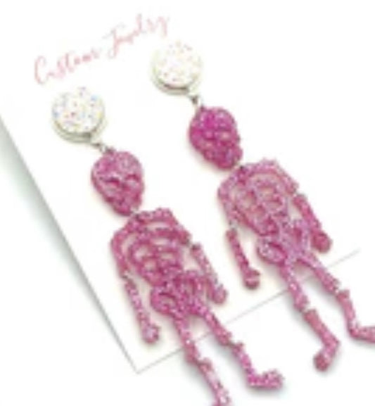 Skeleton Earrings