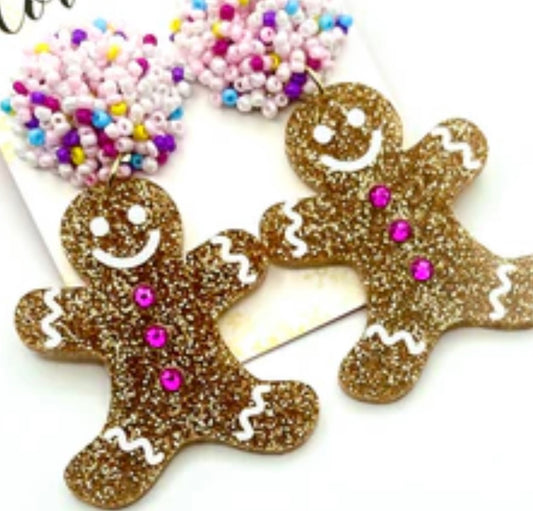 Gingerbread Earrings