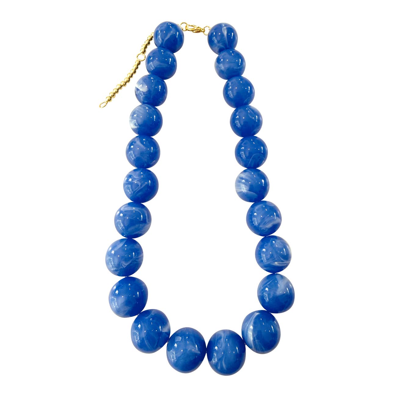 Carter Cobalt Beaded Necklace
