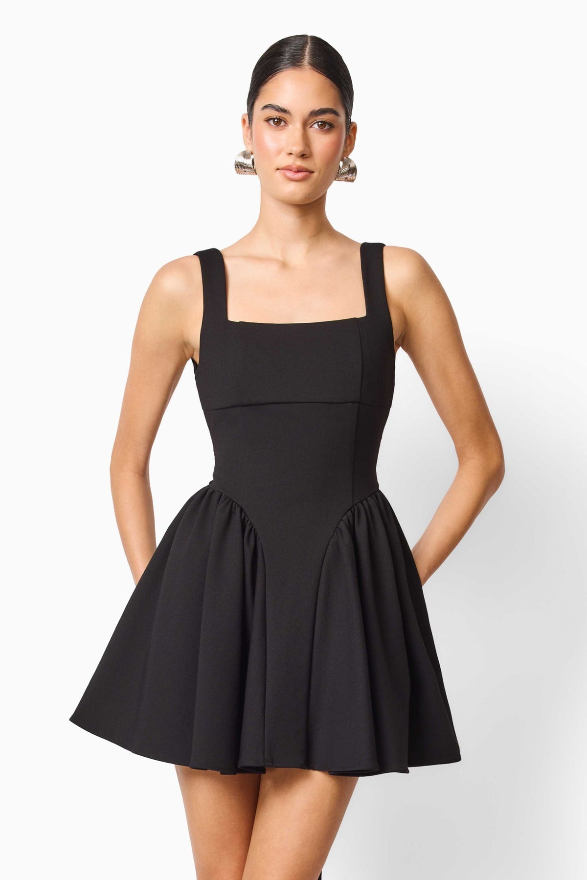 Morrigan Square Neck Mini Dress