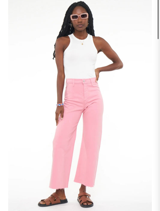 Penny High Rise Wide Leg Crop