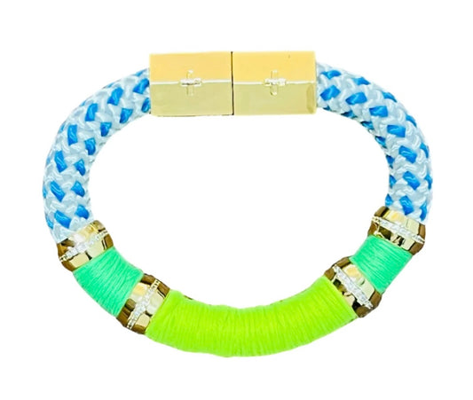 Colorblock Bracelet Lemon and Lime