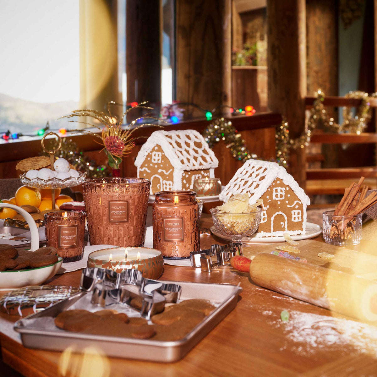 Gingerbread Chalet 18oz Large Jar