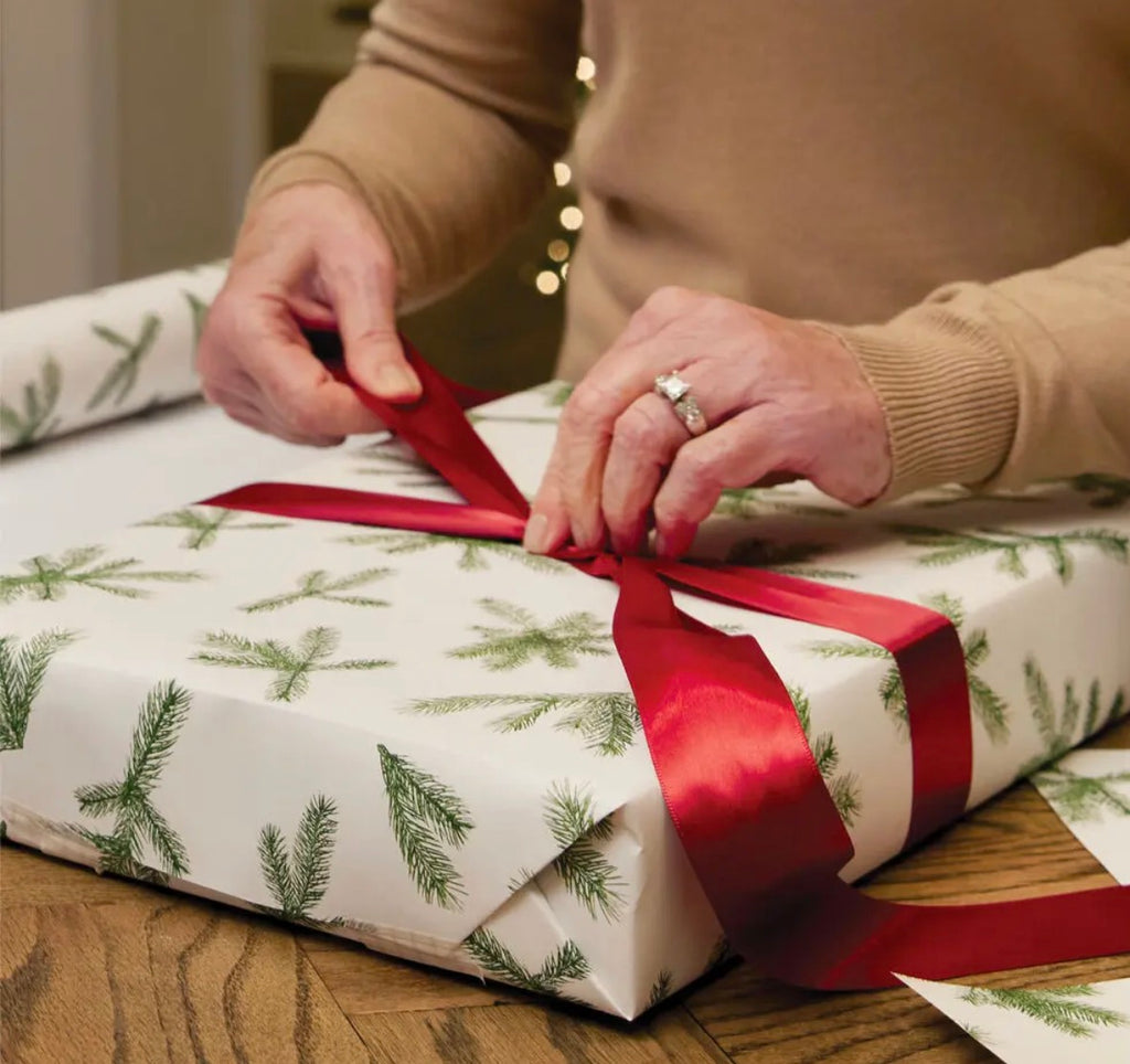 Thymes Frasier Fir Fragranced Wrapping Paper