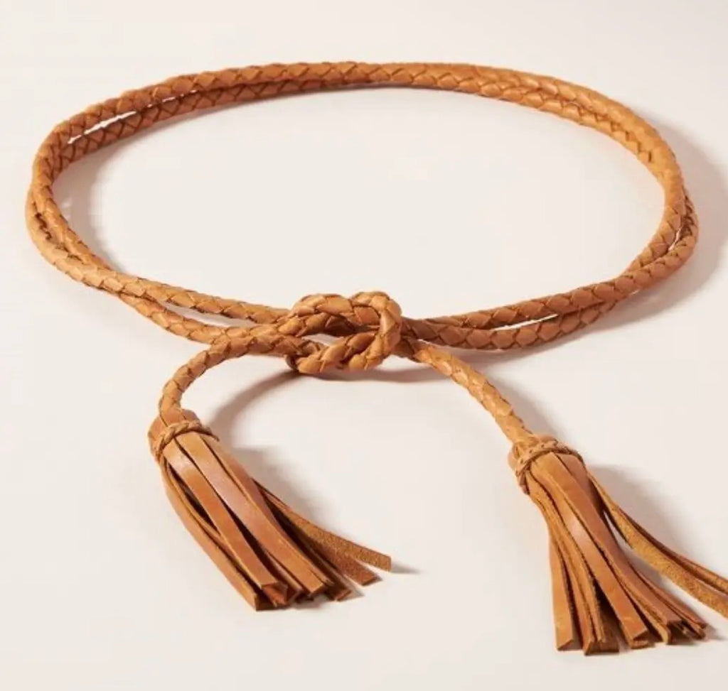 Double Wrap Belt with Tassel