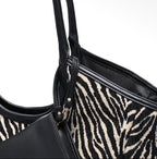 Delilah Zebra Tote Bag