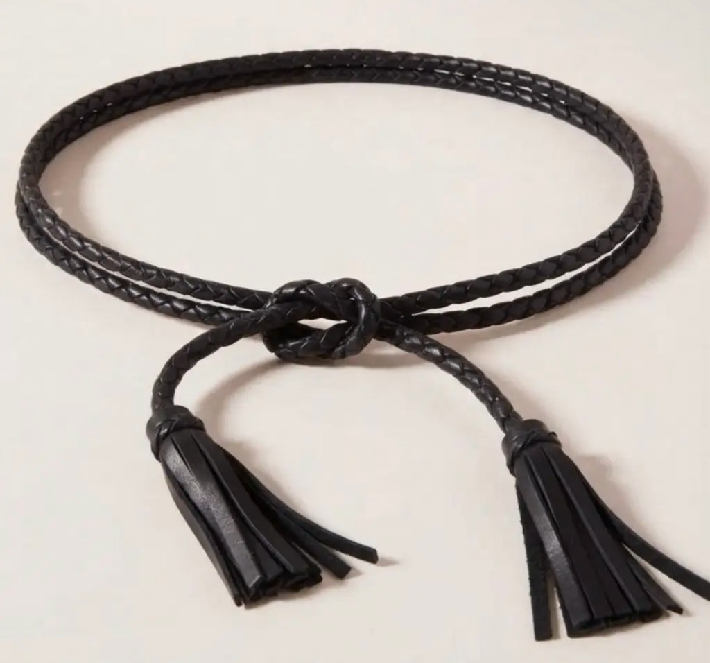 Double Wrap Belt with Tassel