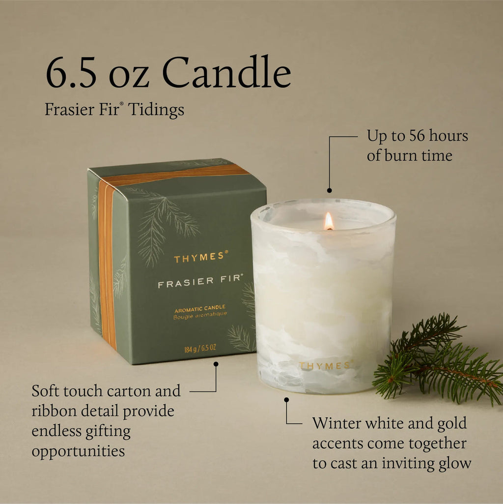 Frasier Fir® Tidings 6.5 oz Poured Candle