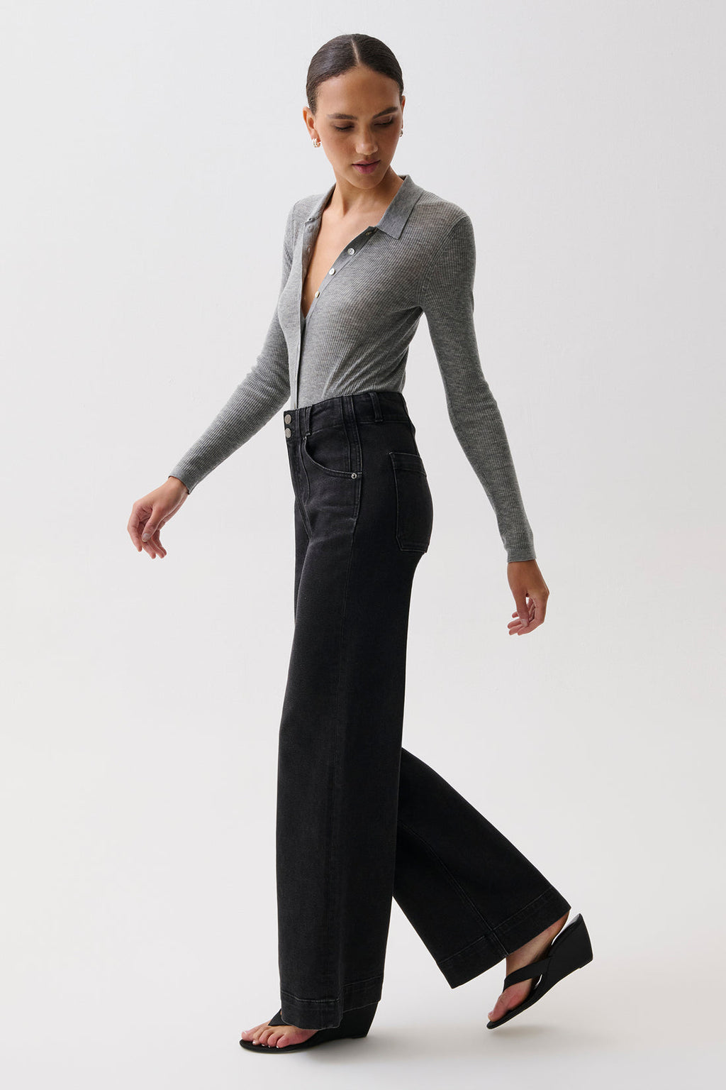 Lana High Rise Ultra Wide Leg Jean