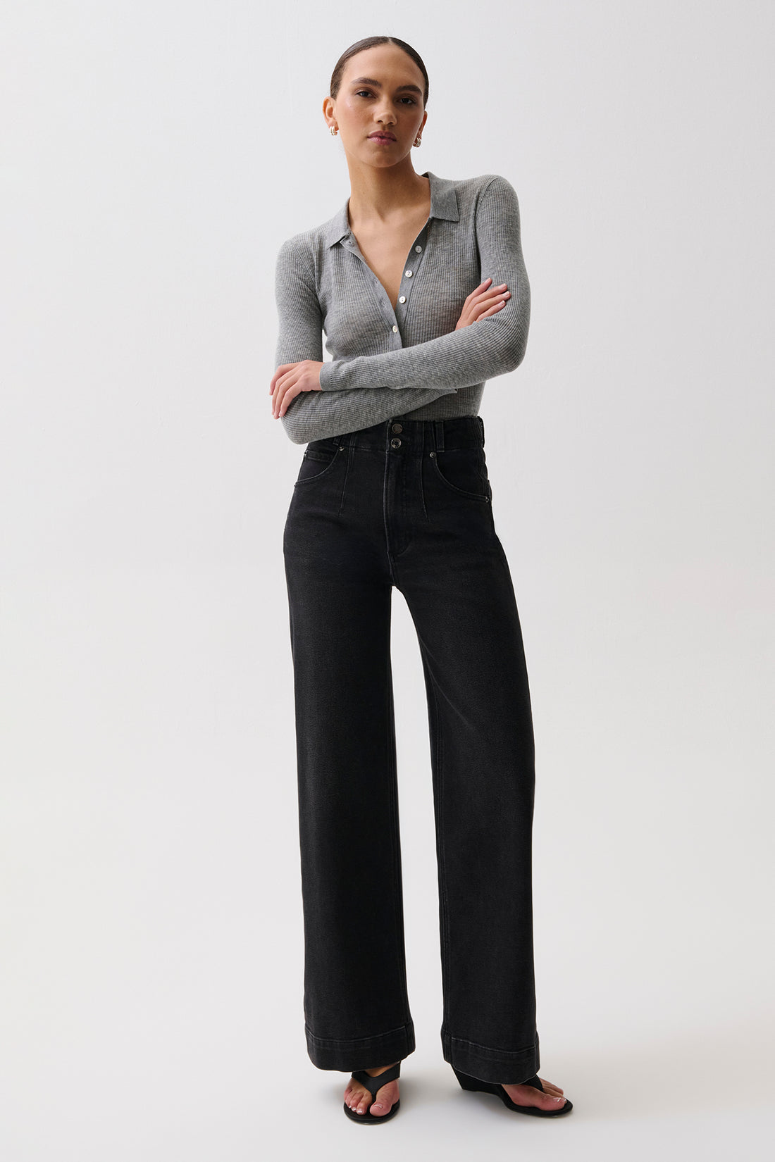 Lana High Rise Ultra Wide Leg Jean