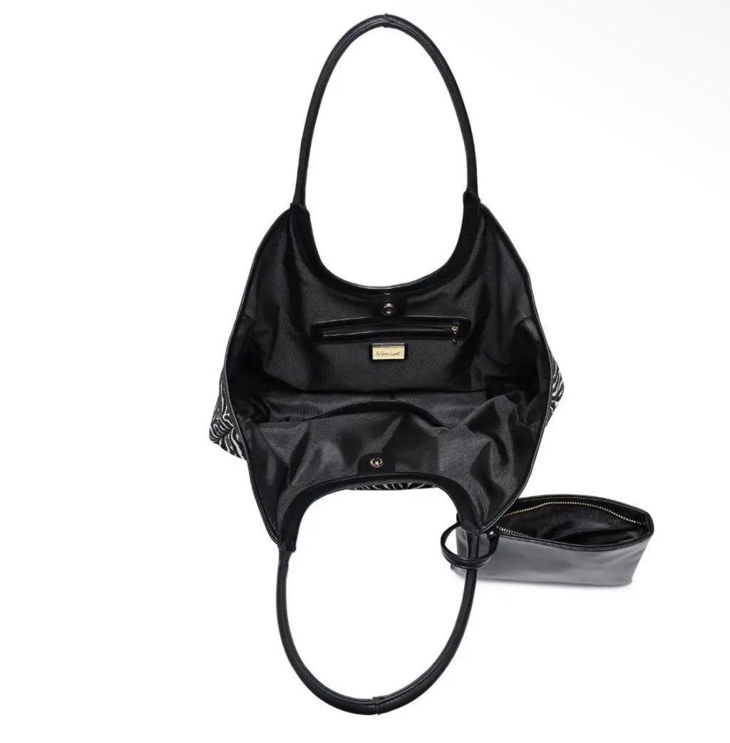 Delilah Zebra Tote Bag