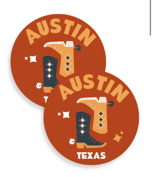 Austin Kickoff Coasters