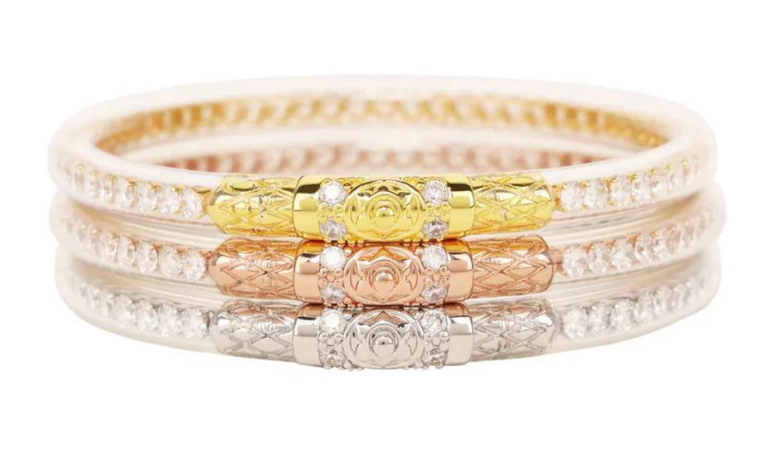 BuDhaGirl Three Queens Clear Crystal