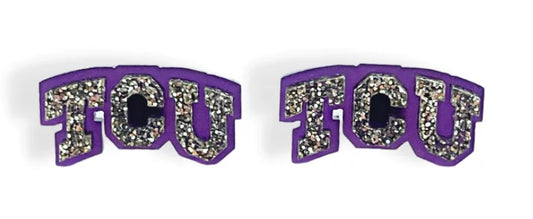 TCU ARCH LOGO STUDS