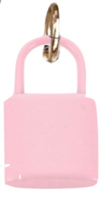 Enamel Lock Charm