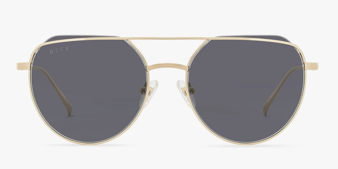 Rayne Gold Grey Sunglasses