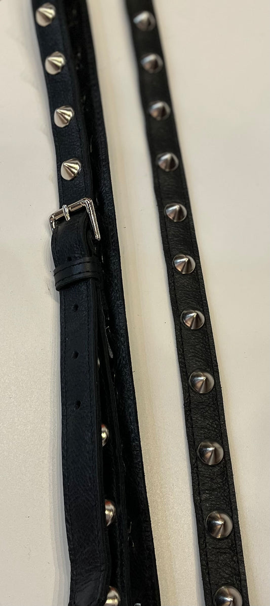 Black Studded Belt