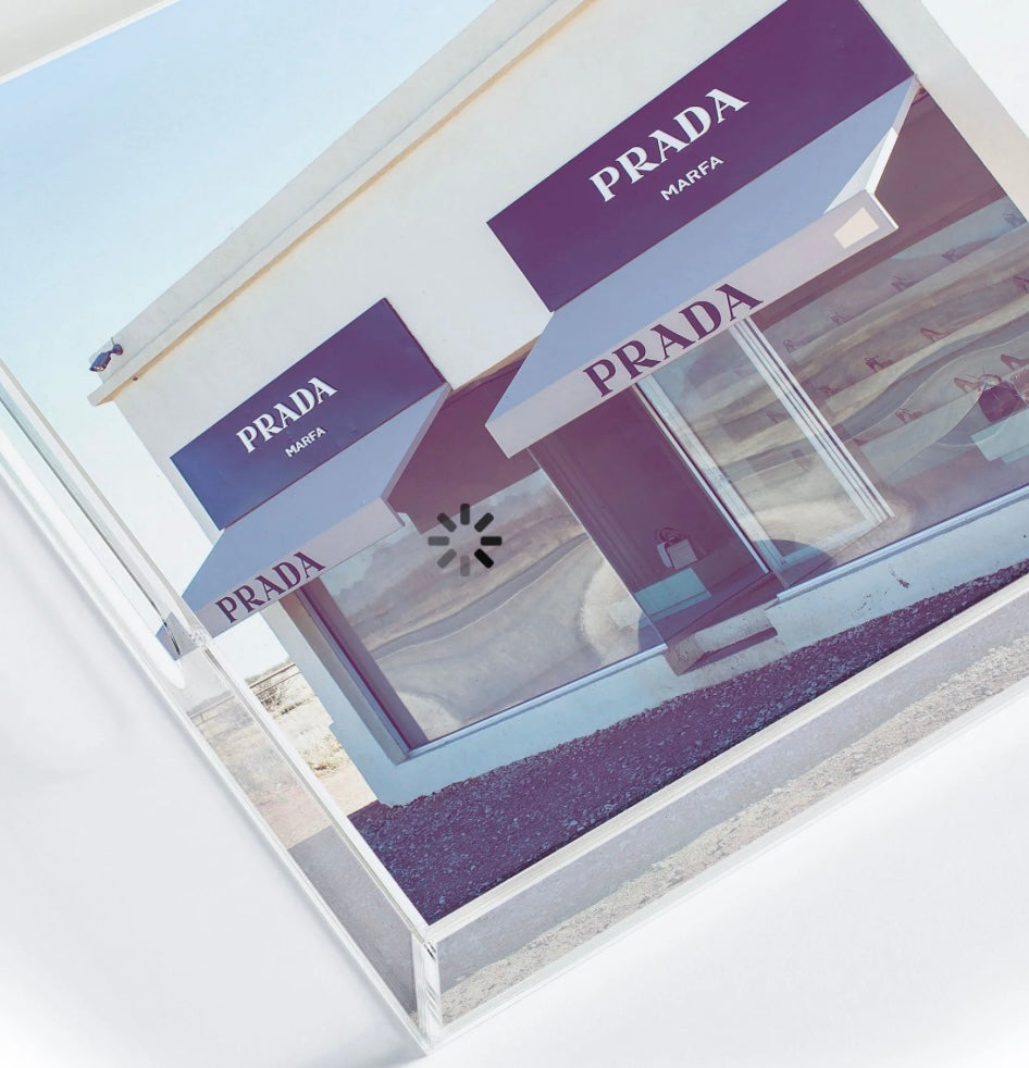 Prada Marfa Tray by Ann Hudec