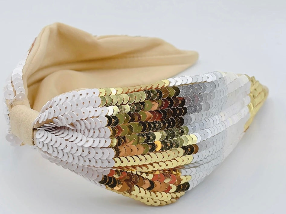 Multi gold headband
