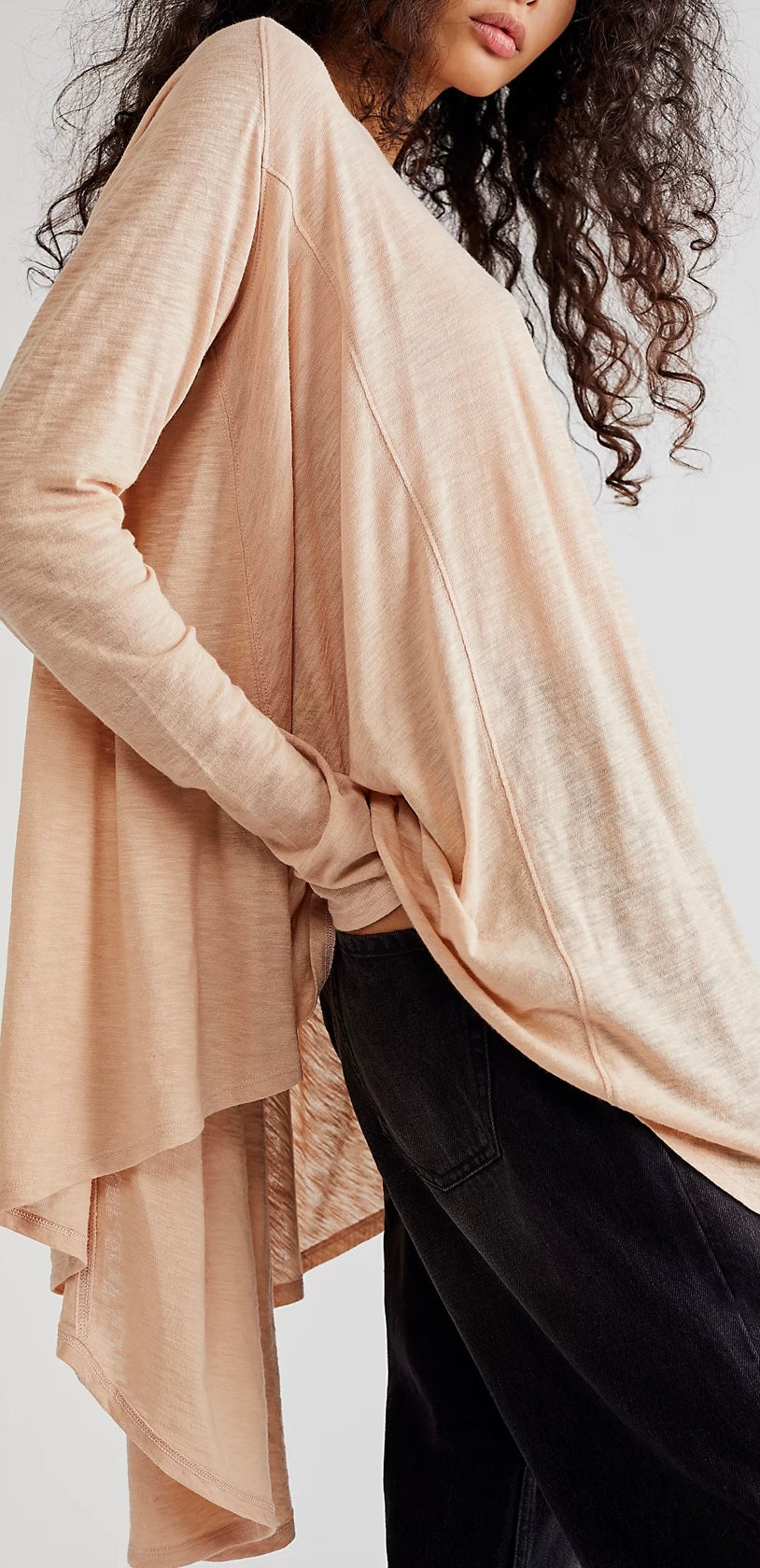Free People Aria Trapeze Long Sleeve