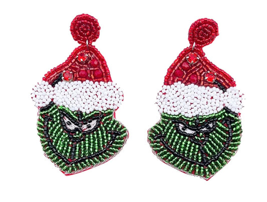 Grinch Earrings