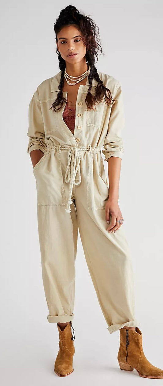 Free People Quinn Coveralls