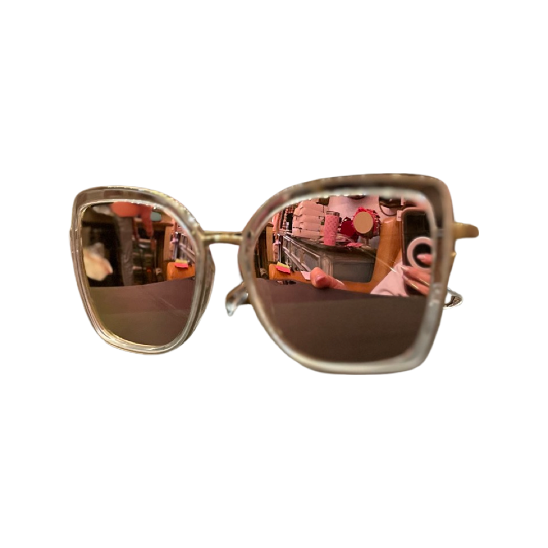 Peach Mirror Sunglasses