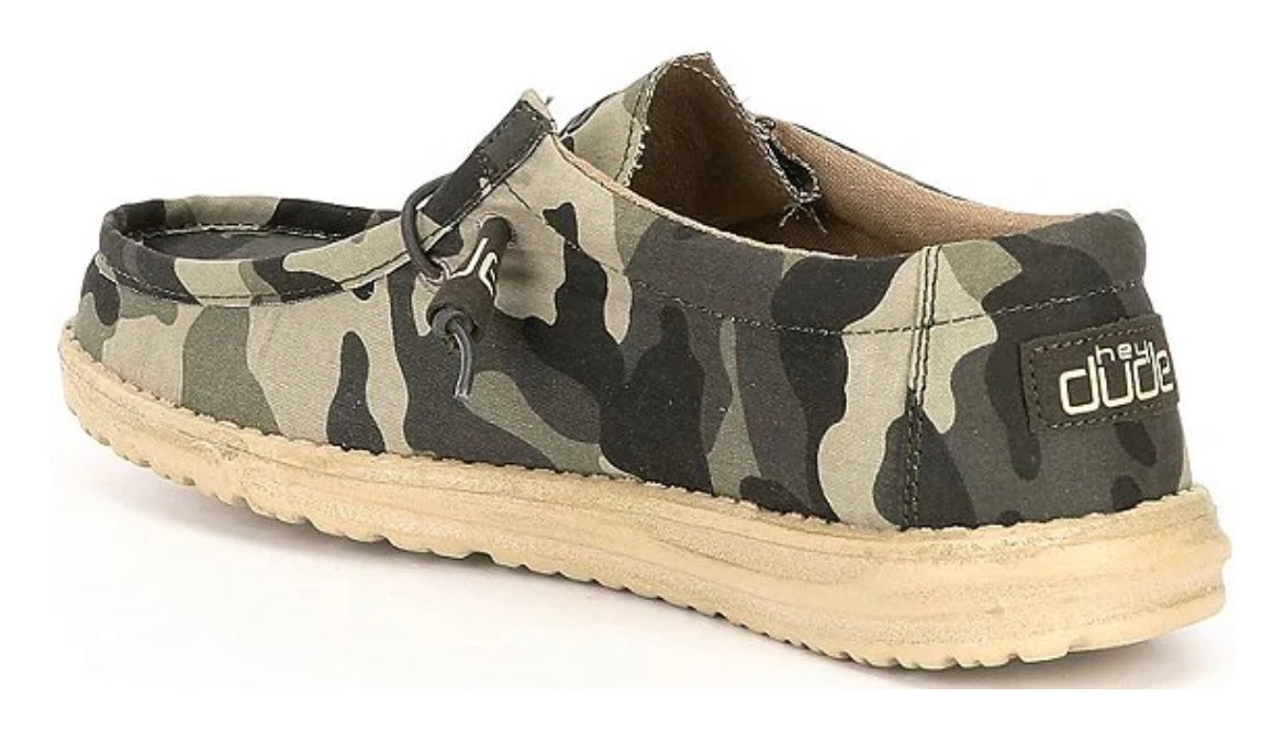 Hey Dudes Men's Wally Camouflage