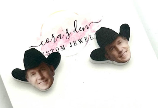 George Strait Earrings