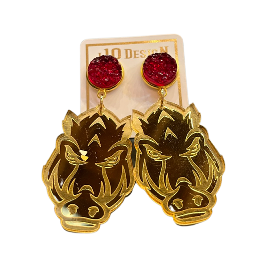 Razorback Earrings